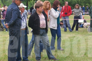 2009 г. 116-я Московская межрегиональная выставка охотничьих собак. День первый