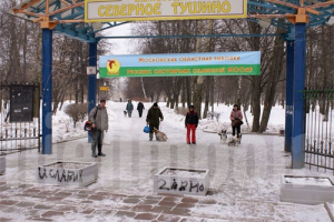 2009 г. Московская областная выводка русских охотничьиx спаниелей ЦСС МООиР.  Зрители, награждение, подача, ...